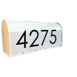 Diggoo Mailbox Numbers Sticker Decal Die Cut Classic Style Vinyl Number 3" Self Adhesive 3 Sets for Mailbox, Signs, Window, Door, Cars, Trucks, Home, Business, Address Number- Black