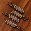 BRIIKPP Pulls Replacement Zipper Pulls Removable Metal Zipper Pulls for