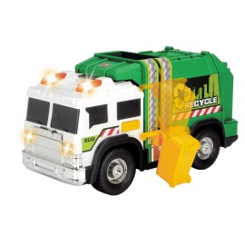 Dickie Toys Recycle Truck with Sound and Light Ages 3 Free Wheeling Fun