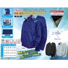 TOHKEMI New Value Rain Suit LL Navy #7705