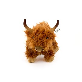 Big Country Toys - 13" Highland Plush Cow - Stuffed Animal - Stuffed Highland Cow - Farm Toys