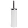 MSV Toilet Set Made of Stainless Steel in White, 30