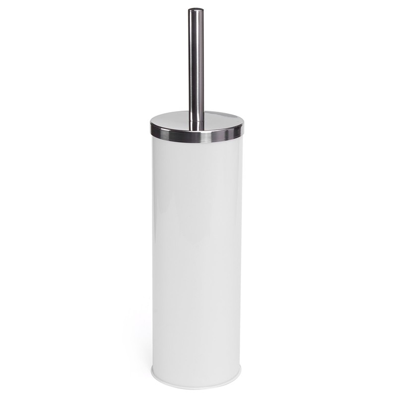 MSV Toilet Set Made of Stainless Steel in White, 30