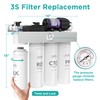 SimPure T1-400ALK 6-Month Replacement Filter Cartridge Pack Set for T1-400ALK