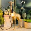 HTXRUCY Resin Giraffe Table Lamp Modern Giraffe Desk Light Fixture