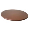 B Baosity Round Table Protector for 120cm Diameter, Coffee