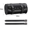 LIKENNY Mini Motorcycle Tool Back Studded PU Leather Storage Bag