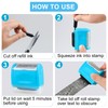 AUXHCYL Confidential Roller Stamp, Identity Theft Rolling Data Defender, Included
