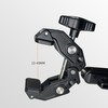 LSYRIA Super Clamp with 3" Dual Ballhead Magic Arm