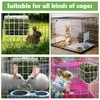 2PCS Rabbit Hay Feeder Guinea Pig Hay Feeder with Heavy-Duty