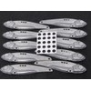wLure Fishing Lures Metal Blank Unpainted Blade Lipless Jigging 10