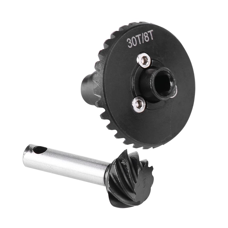 KIMISS Stainless Steel Heavy, Gear Set 30T 8T for Axial