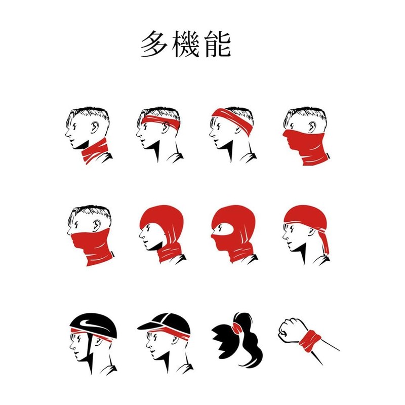 YAYUPLUS Face Cover, Neck Guard, Cooling Sensation, Breathable, UV Protection,