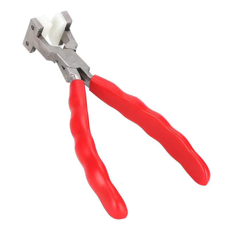 Double Flat&Round Nylon Jaw Pliers Bracelet Jewelry Making Tool (D