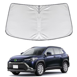 Toyota Corolla Cross 10 Series Sunshade for Corolla Cross September 2021 - Present ZSG10/ZVG11/ZVG15 No Suction Cup Needed Sunshade for Windshield Parasol High Density Fabric Sun Protection Anti-aging