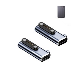 Type-C Charger Adapter for PLAUD Note Voice Recorder,WUNIAK Magnetic USB-C Charging Converter for PLAUD with Keychain，(2 Pack)