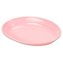 Shinwa Oval Plate, Pink