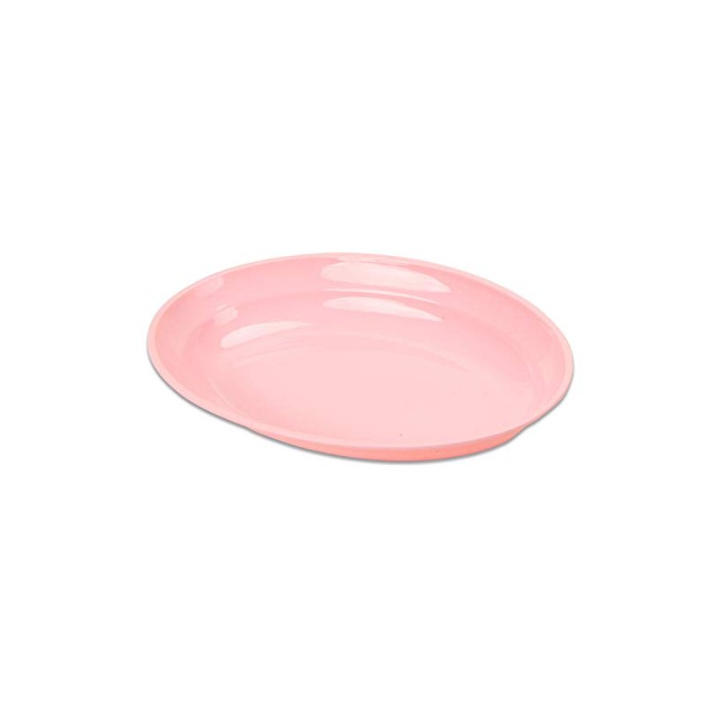 Shinwa Oval Plate, Pink