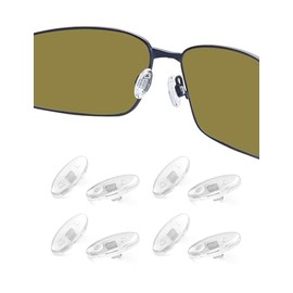 Vaep 4 Pairs Replacement Nose Pads Nose Pieces for Maui Jim Wiki Wiki/Mahina/Kawika/Baby Beach Sunglasses - Clear