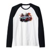 Supra Sports Car Raglan Baseball Tee