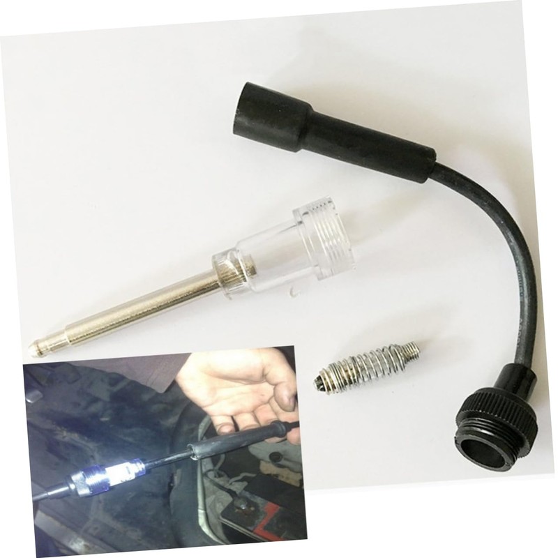Ciieeo 2Pcs Ignition Spark Tester Inline Engine Diagnostic Tool for