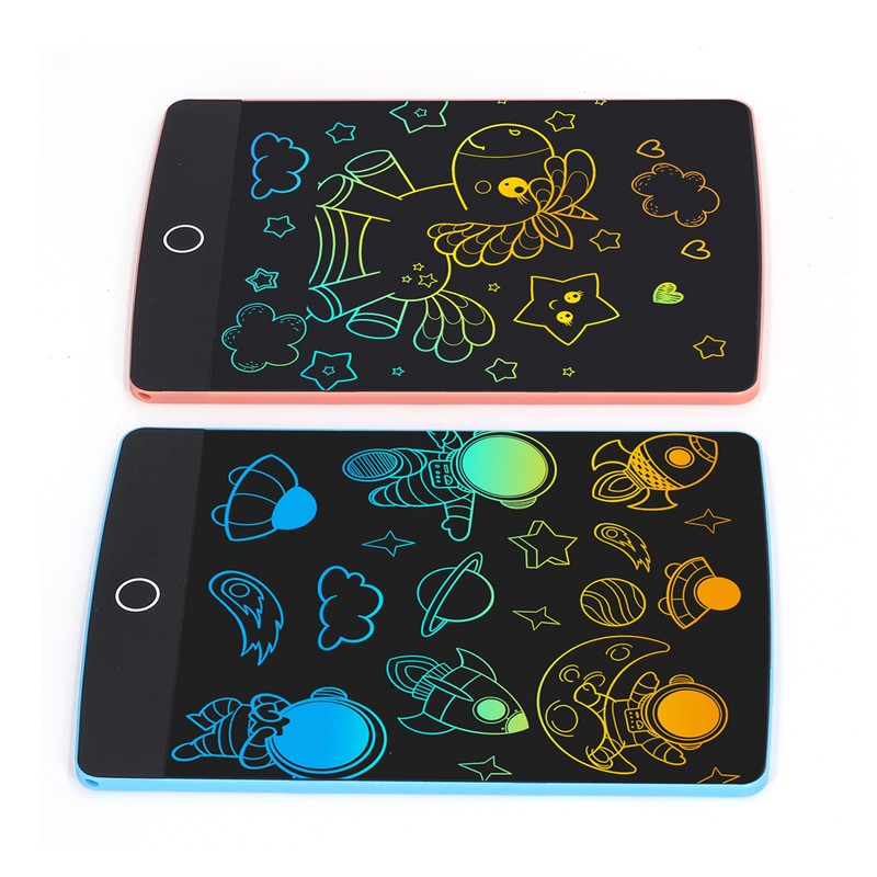 2 Pack LCD Writing Tablet 8.5inch Erasable Educational Learning Electronic