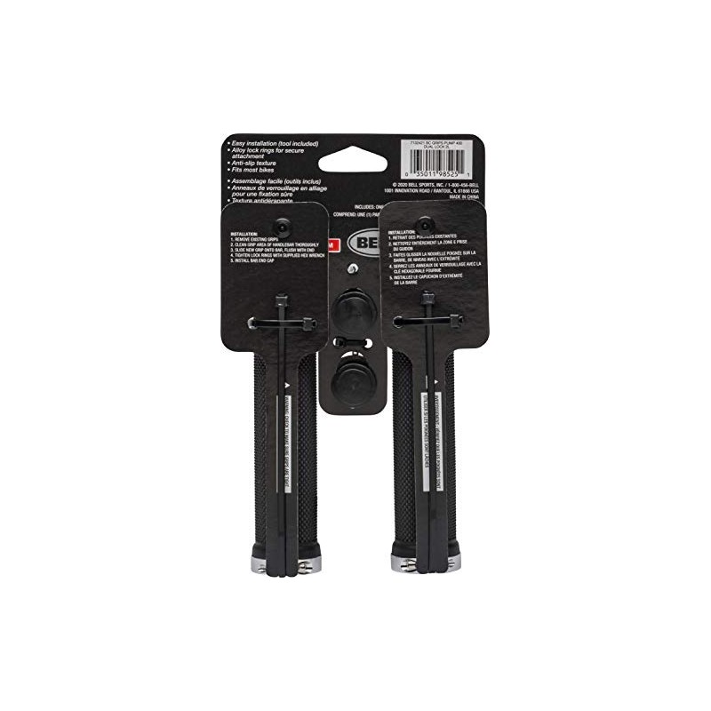 Bell Pump 400 Lock-On Bicycle Grips
