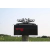 Submarine Dolphins Metal Mailbox Topper, Black Dolphin Sign