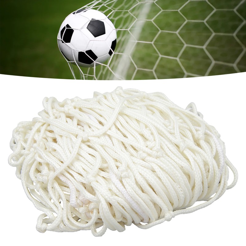 Soccer Goal Net Luminous Polyester Easy To Assemble Soccer Replacement
