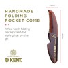 KENT COMBS PEINE PLEGABLE PARA BARBA Y BIGOTE EDICIóN LIMITADA