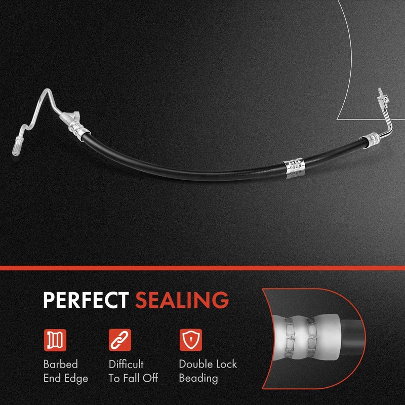 A-Premium Power Steering Pressure Hose Line Assembly Compatible with Ford