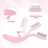 Mabor 2 Pcs Eyelash Comb Eye lash Separator Tool Eyelash