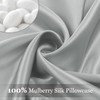 Adubor Silk Pillowcase for Hair and Skin with Hidden Zipper,