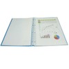 Lihit Lab N1482-3 Clear Book, Replaceable A4, 30 Holes, 10