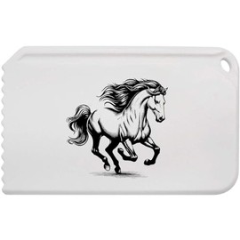 Azeeda 'Running Horse' Plastic Ice Scraper (IC00036805)