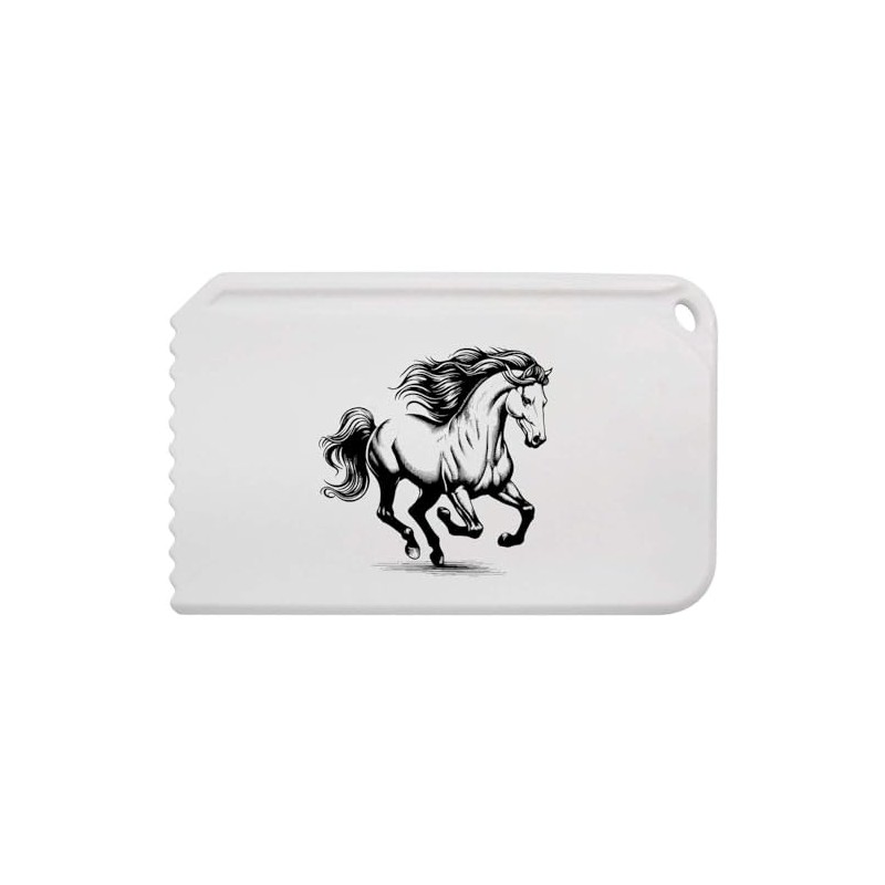 Azeeda 'Running Horse' Plastic Ice Scraper (IC00036805)