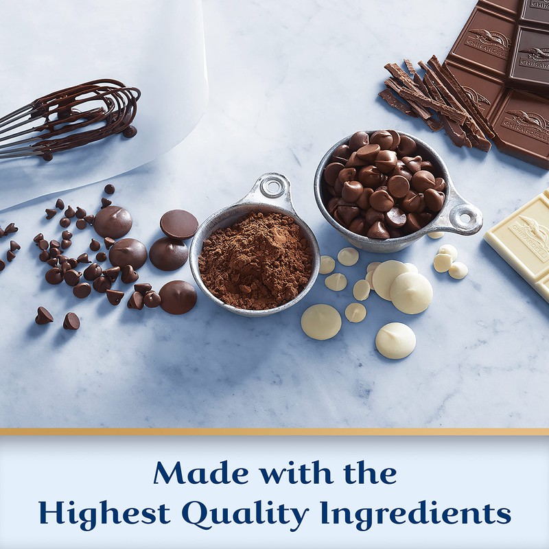 Ghirardelli GHIRARDELLI Non-Dairy Dark Chocolate Chips for Baking, Premium Baking
