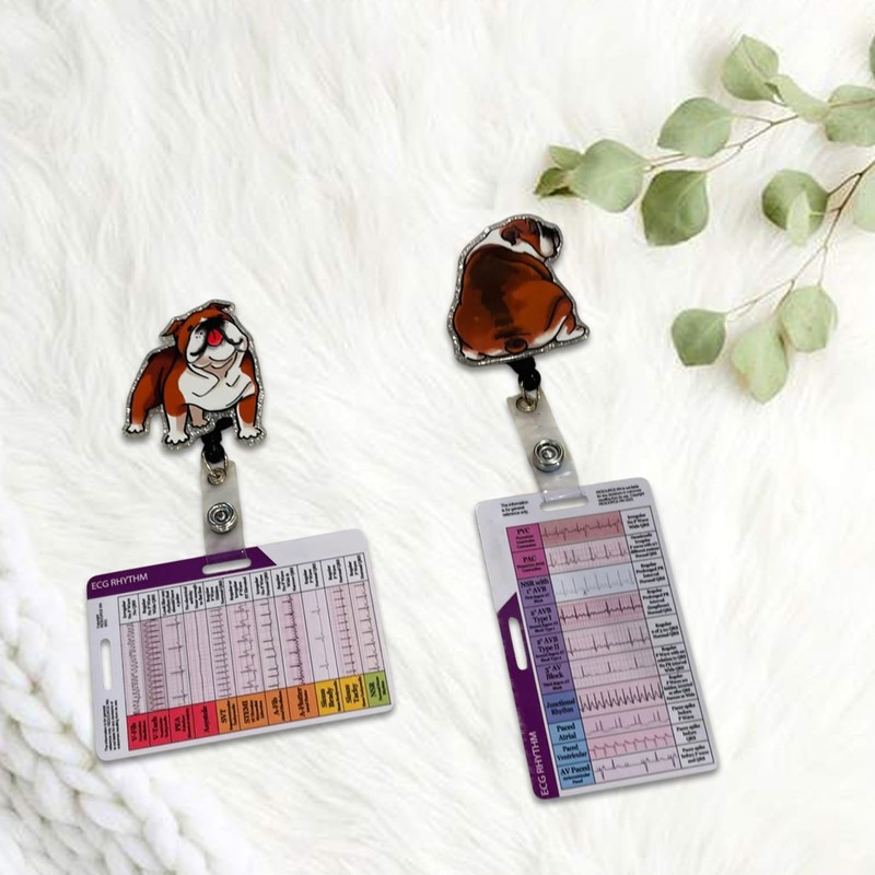 Ecg Ruler 7 Step, Transparent Ecg Pocket Card UK for