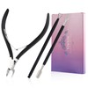 Cuticle Trimmer with Cuticle Pusher and Cutter-YINYIN Cuticle Cutter Cuticle