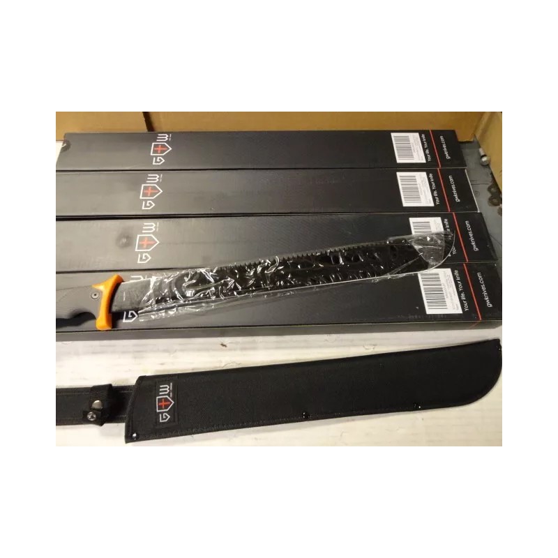 GW Knives Machete with Serrated Blade Saw 18.5 Blade 4pcs