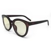 O2 Eyewear 7296-1 Premium Oversize Fashion Candy Tint Sunglasses (BROWN/CLEAR