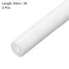 sourcing map 2pcs Pipe Insulation Foam Tube Pipe Lagging 20mm(13/16