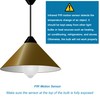 Motion Sensor Light Bulbs for Outdoor Indoor, 9W A19 Motion