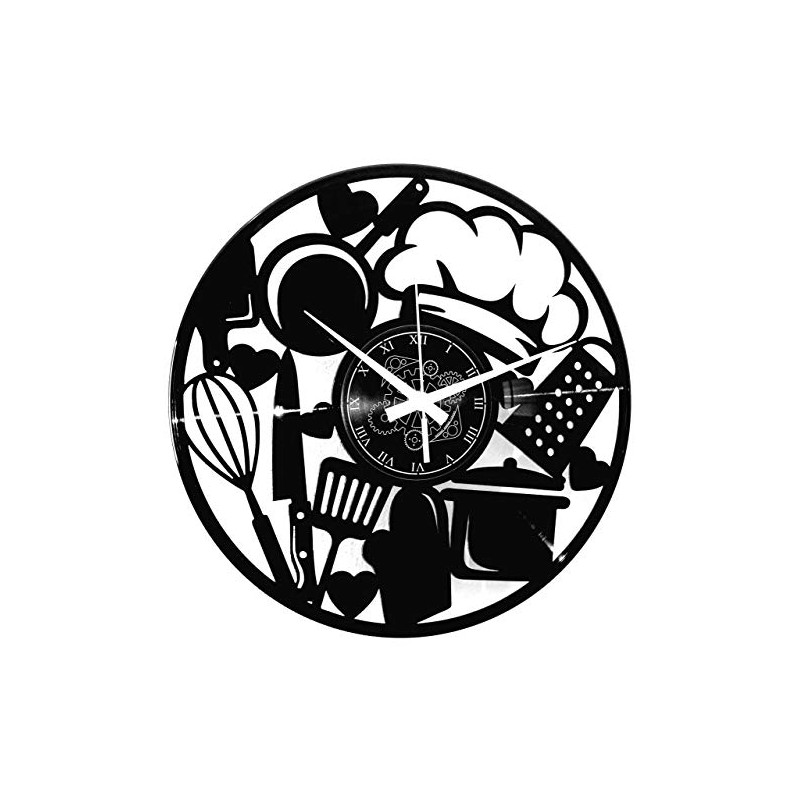 Instant Karma Clocks Vinyl Wall Clock for Kitchen Chef Home