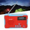 Emergency Radio Solar Powered Hand Crank AM FM Multifunction Portable