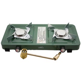 Texsport Dual Burner Propane Stove for Camping