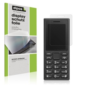 dipos I 4x Schutzfolie matt passend für HMD 110 5G Folie Displayschutzfolie, Ultra-Dünn, Case-Friendly, Fingerprint-Kompatibel