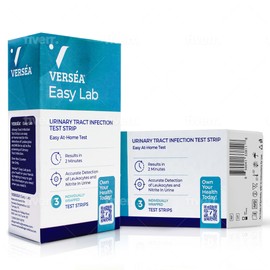Verséa Easy Lab UTI Test Strips, at-Home Detection - Quick & Reliable Urinary Track Infection Test - 3 Count