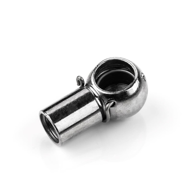 LST Kugelpfanne Kugelkopfaufnahme Gasfeder M8 Gewinde 10mm Gasdruckdämpfer