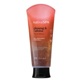 Gel Exfoliante Corporal Nativa Spa Ginseng Y Cafeína 200g